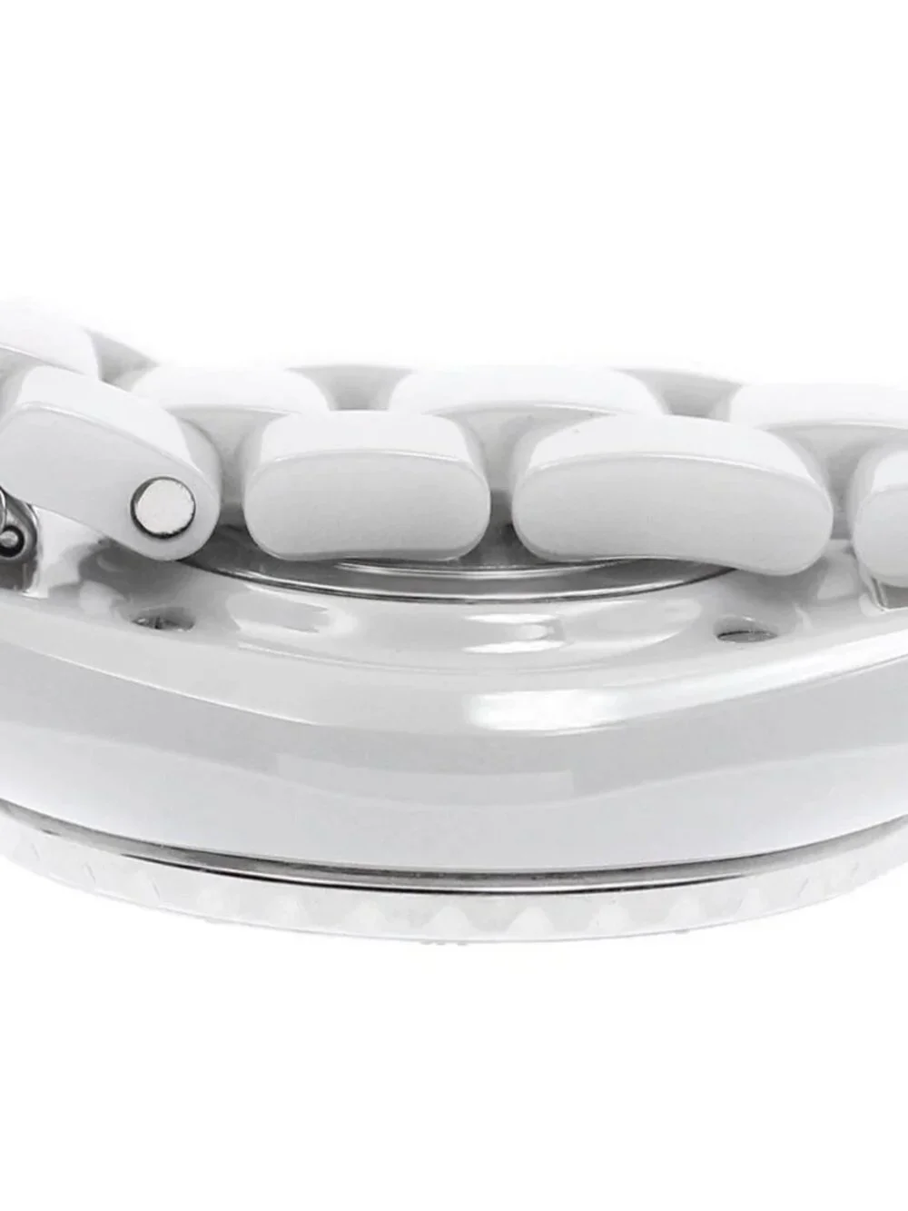 CHANEL J12 H5703 White ceramic 12P diamond white Dial Quartz Ladies Watch_966459